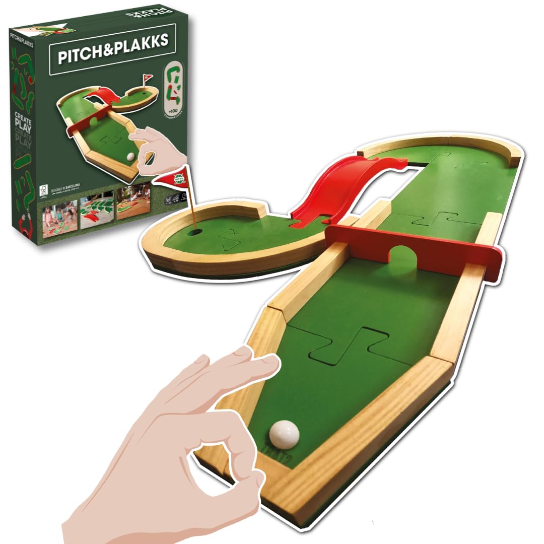 PITCH&PLAKKS ミニゴルフ ボードゲーム Amazon | Pitch&Plakks Mini Golf ピッチアンドプラックスミニゴルフ